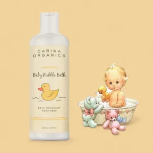 Baby Bubble bath Unscented 250ml - Carina Organics