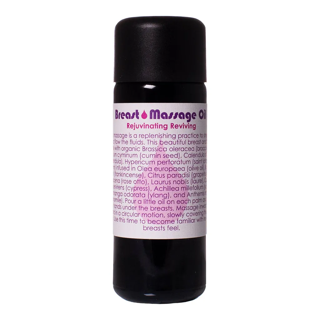 Breast Massage Oil - Living Libations