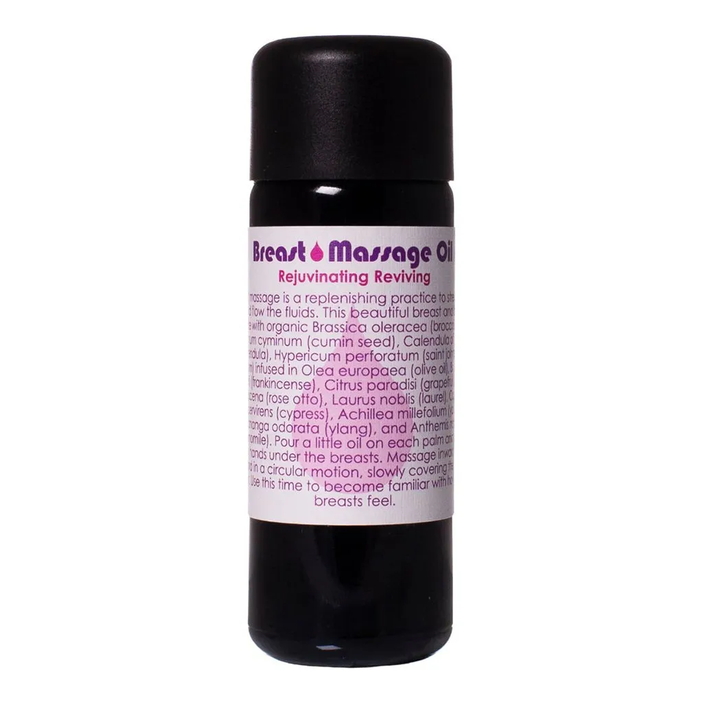 Breast Massage Oil - Living Libations