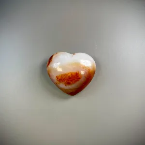 Carnelian Orange Crystal Hearts - Ethically Sourced