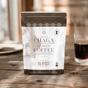 Chaga Mushroom Coffee Espresso ground 227 g / 8 oz - Ra Hygge