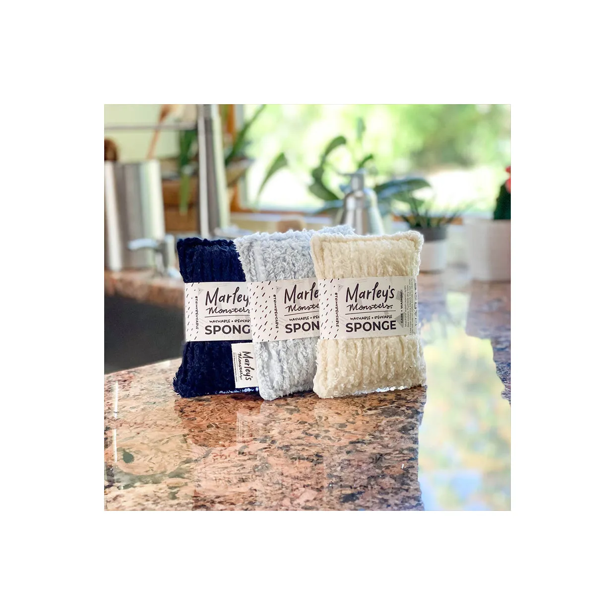 Chenille Washable Sponge