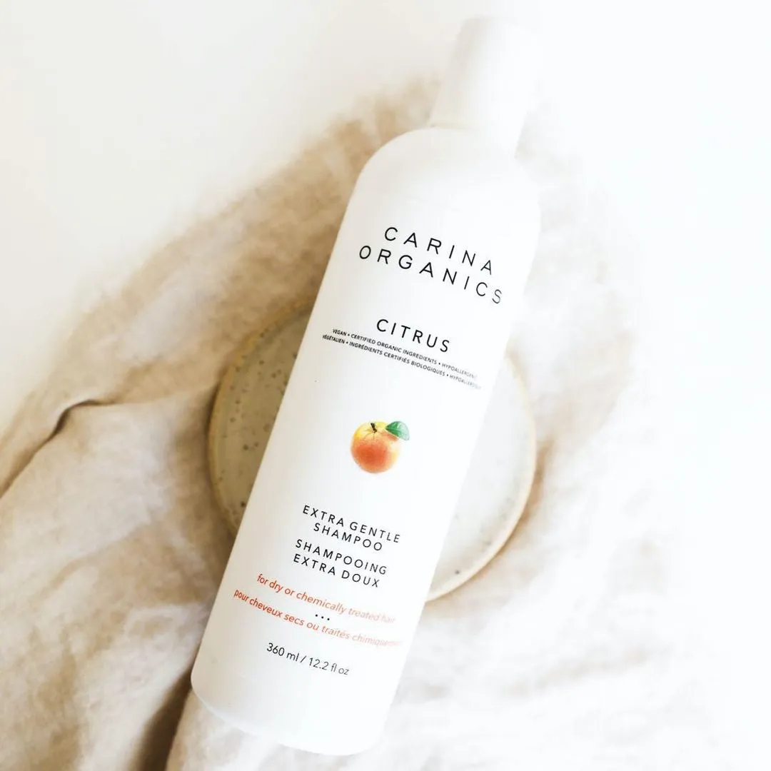 Citrus Extra Gentle Shampoo 360ml - Carina Organics
