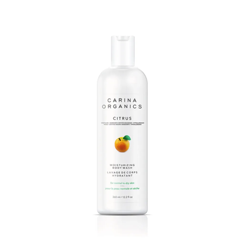 Citrus Moisturising Body Wash 360ml - Carina Organics