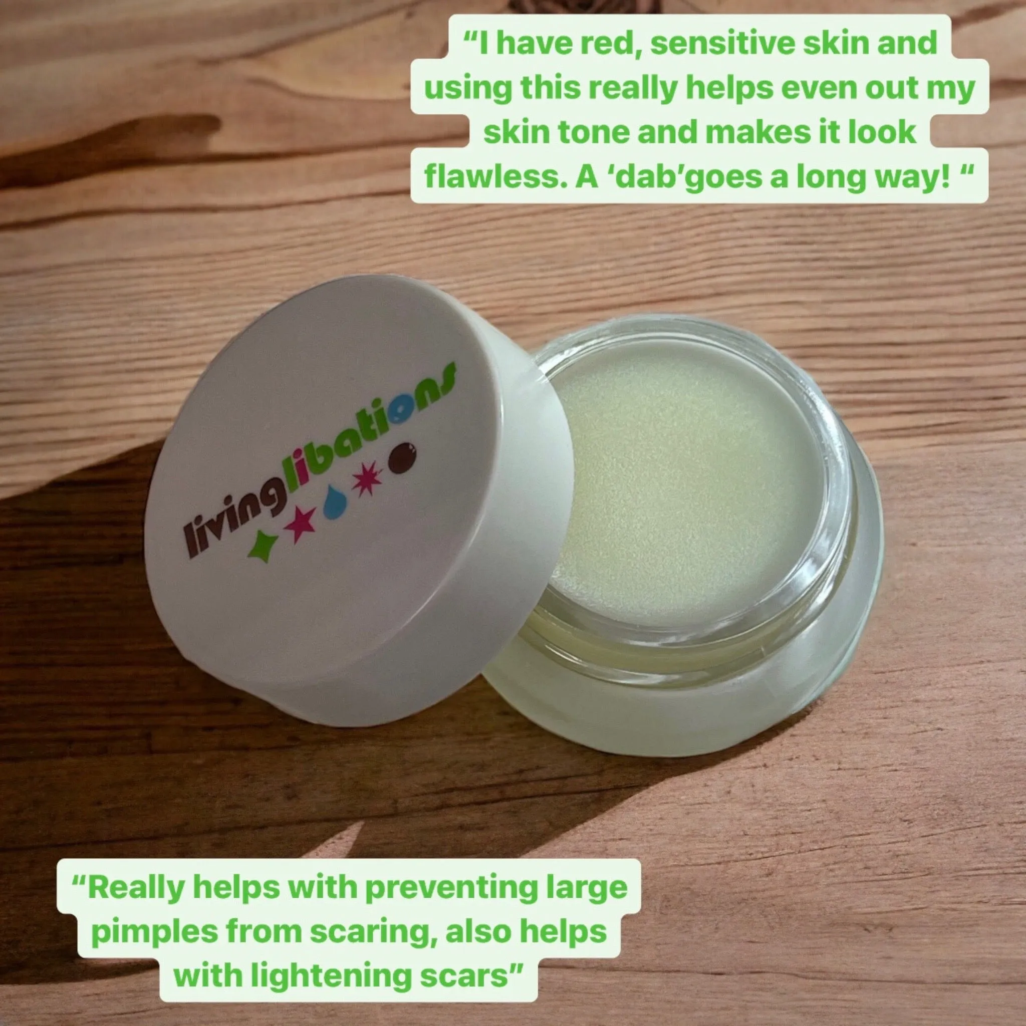 Dew Dab Ozonated Beauty Balm 6ml - Living Libations