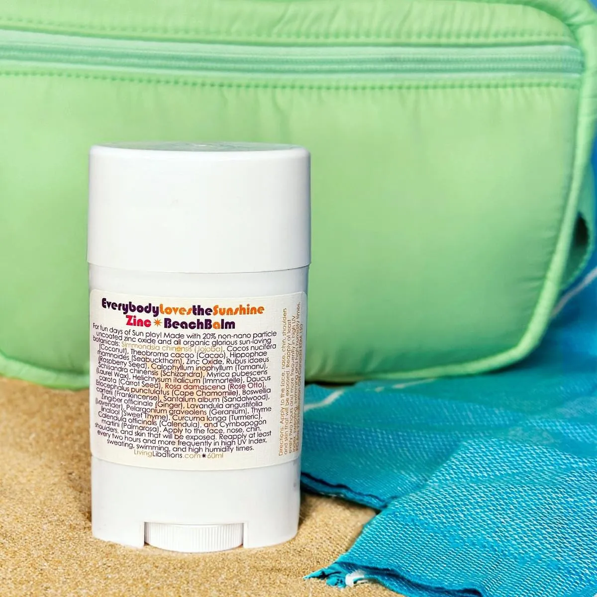 Everybody Loves The Sunshine with Zinc Beach Balm - Living Libations