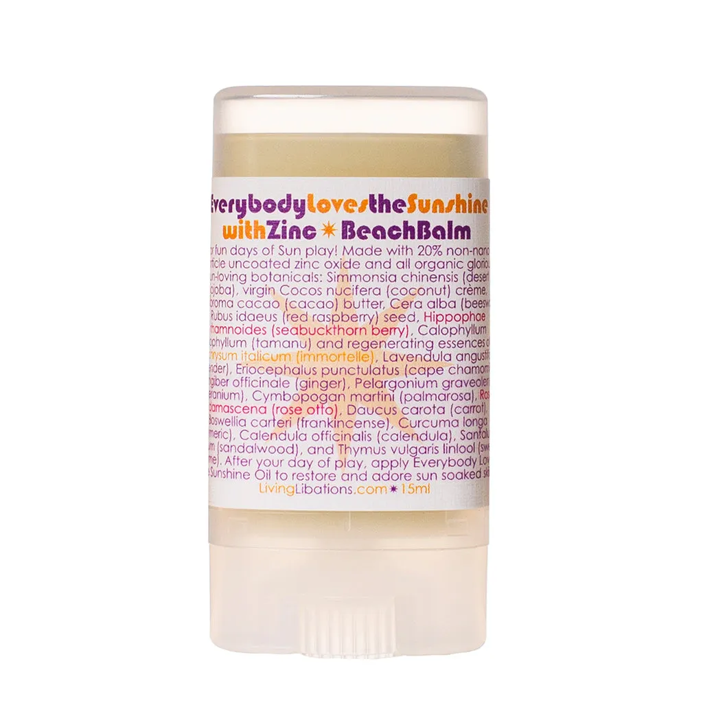 Everybody Loves The Sunshine with Zinc Beach Balm - Living Libations