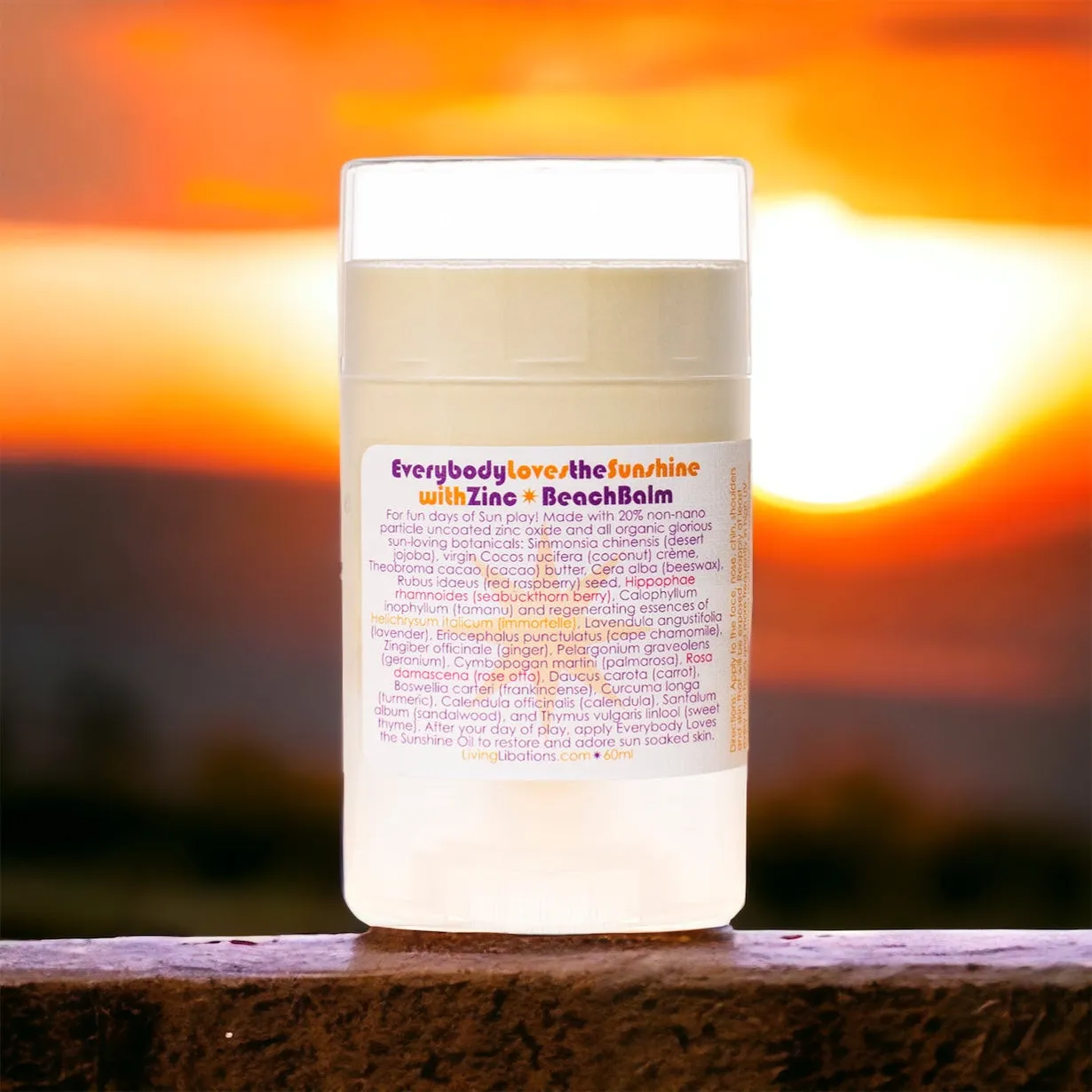 Everybody Loves The Sunshine with Zinc Beach Balm - Living Libations