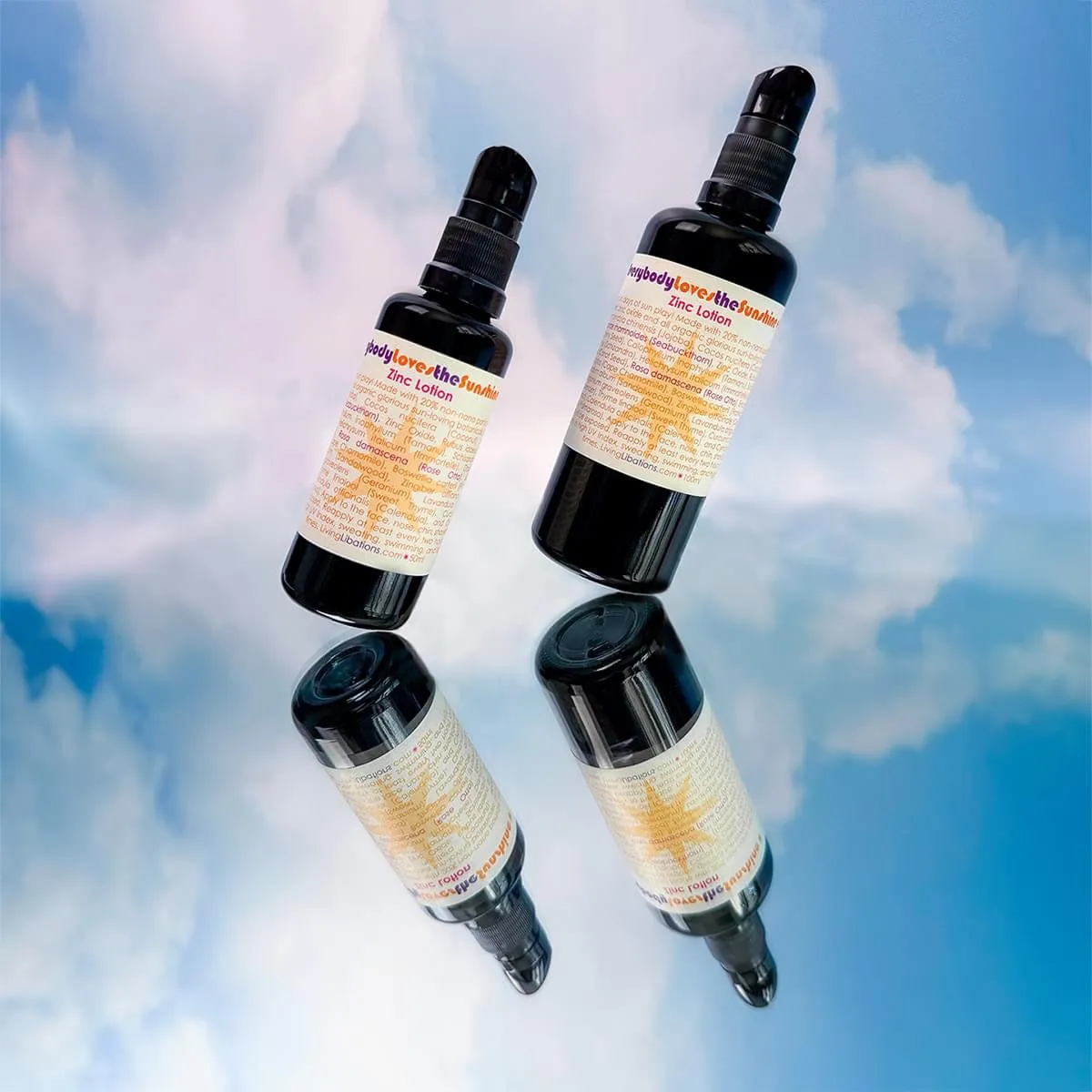 Everybody Loves The Sunshine with Zinc Lotion - Living Libations