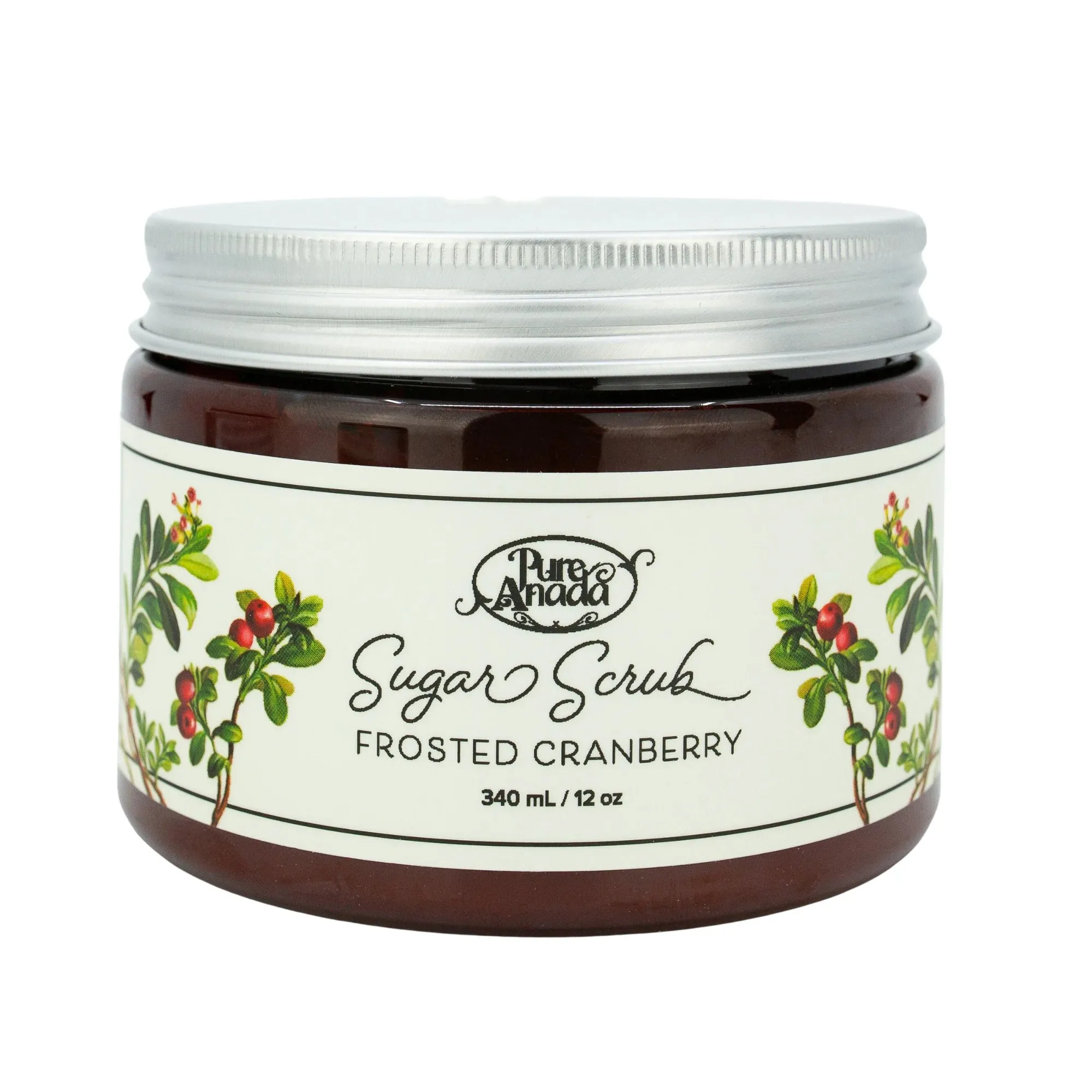 Frosted Cranberry Sugar Scrub 340ml - Pure Anada