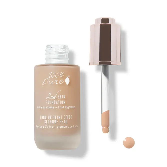 Fruit Pigmented 2nd Skin Foundation - 100% Pure