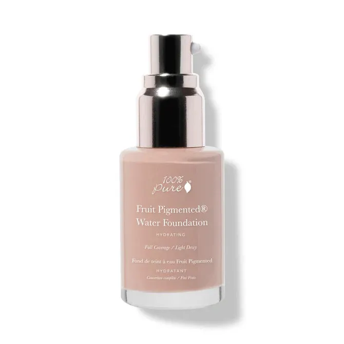 Fruit Pigmented Full Coverage Water Foundation- 100% Pure