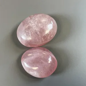 GEMMY Rose Quartz palm stone