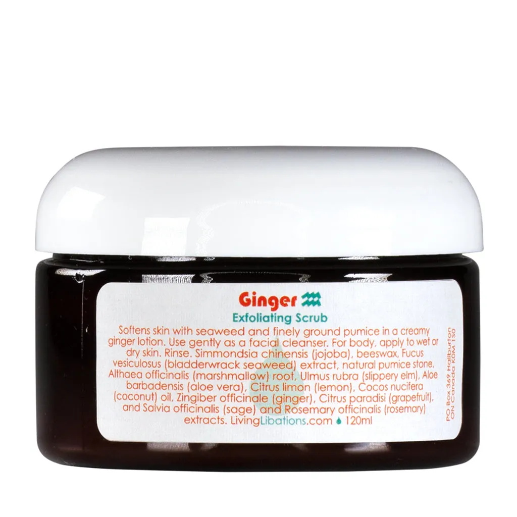 Ginger Exfoliating Scrub 120ML - Living Libations