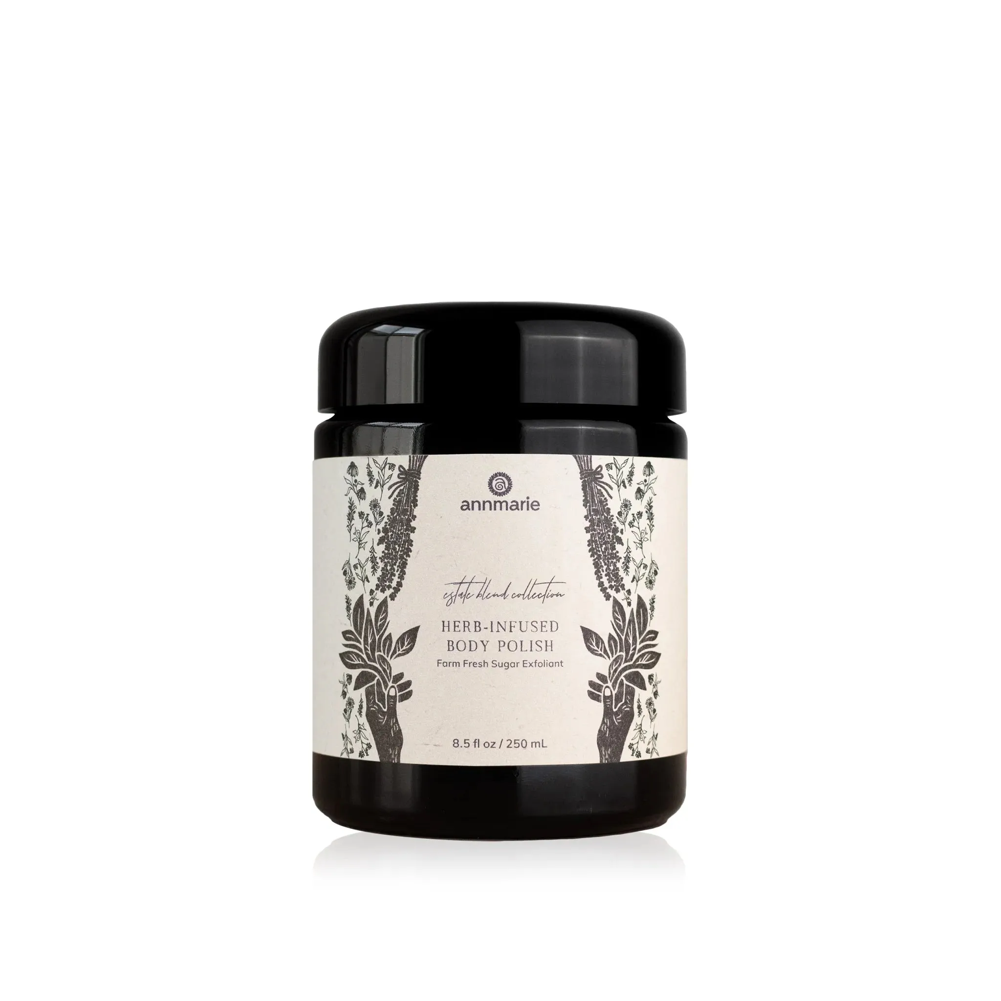 HERB-INFUSED BODY POLISH: FARM FRESH SUGAR EXFOLIANT 250ML -Annmarie Skincare