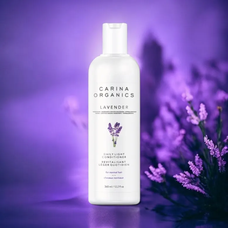 Lavender Daily Light Conditioner 360ml - Carina Organics