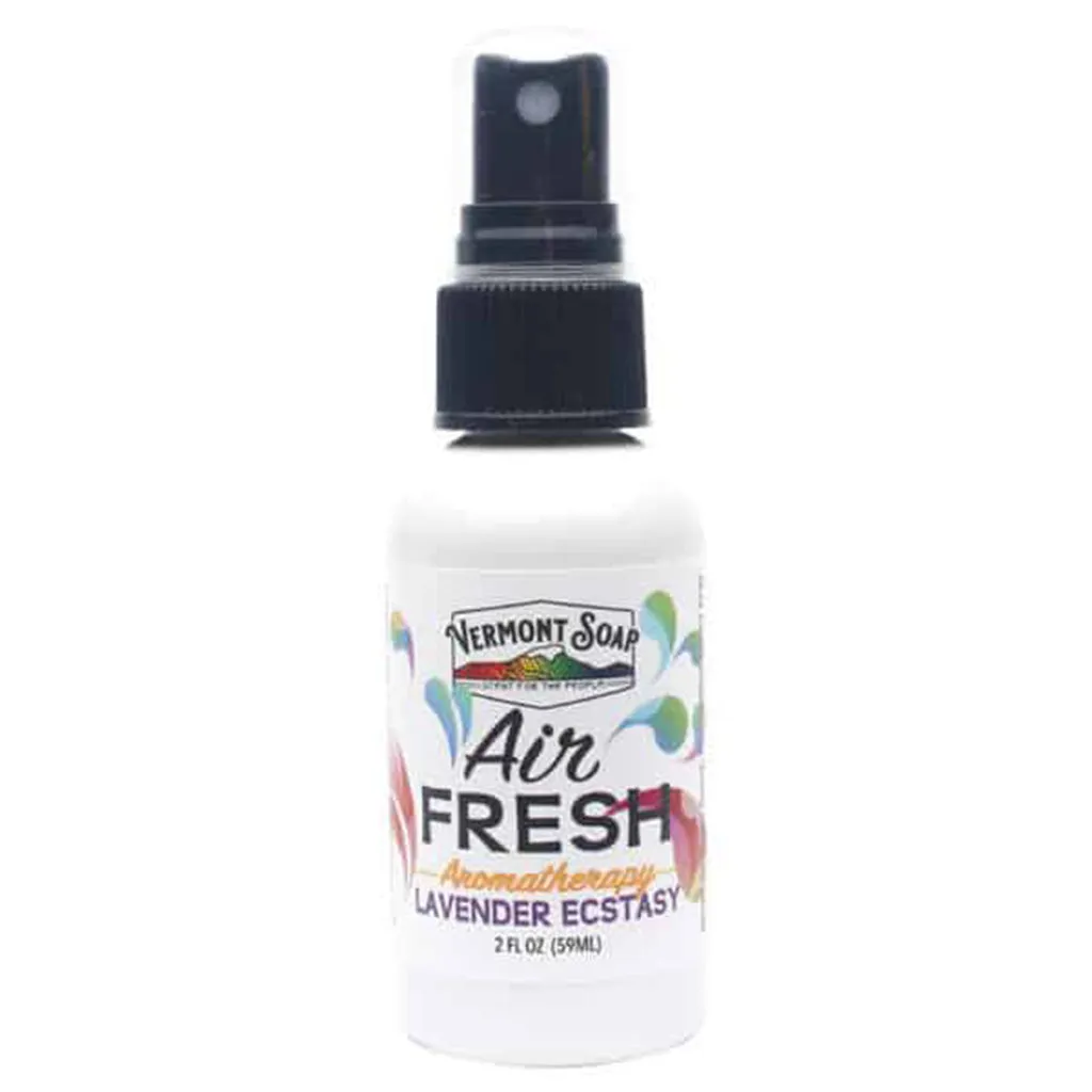 Lavender Ecstasy Air Fresh Aromatherapy Spray Mister - Vermont Soap
