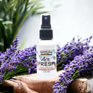Lavender Ecstasy Air Fresh Aromatherapy Spray Mister - Vermont Soap