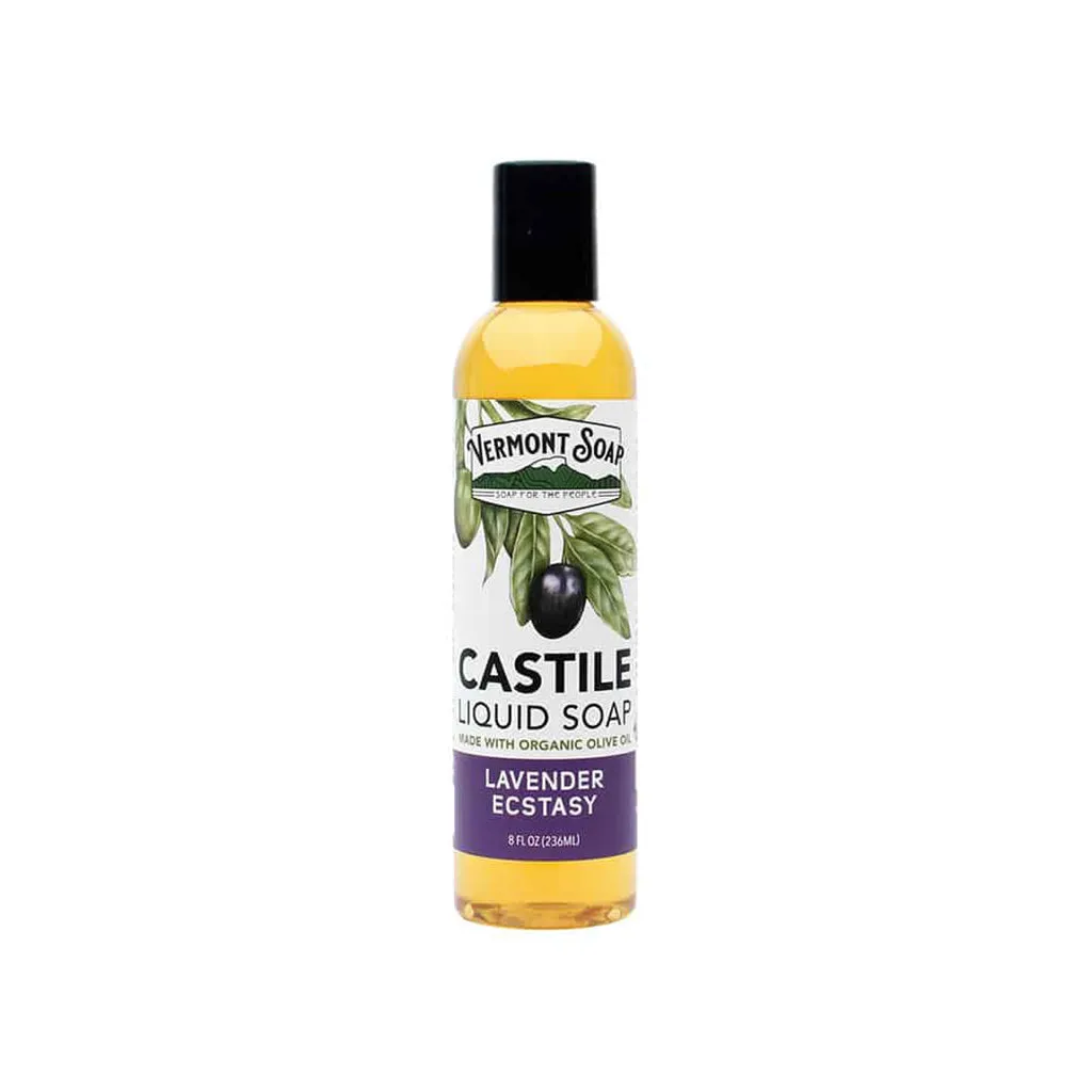 Lavender Ecstasy Castile Liquid Soap - Vermont Soap