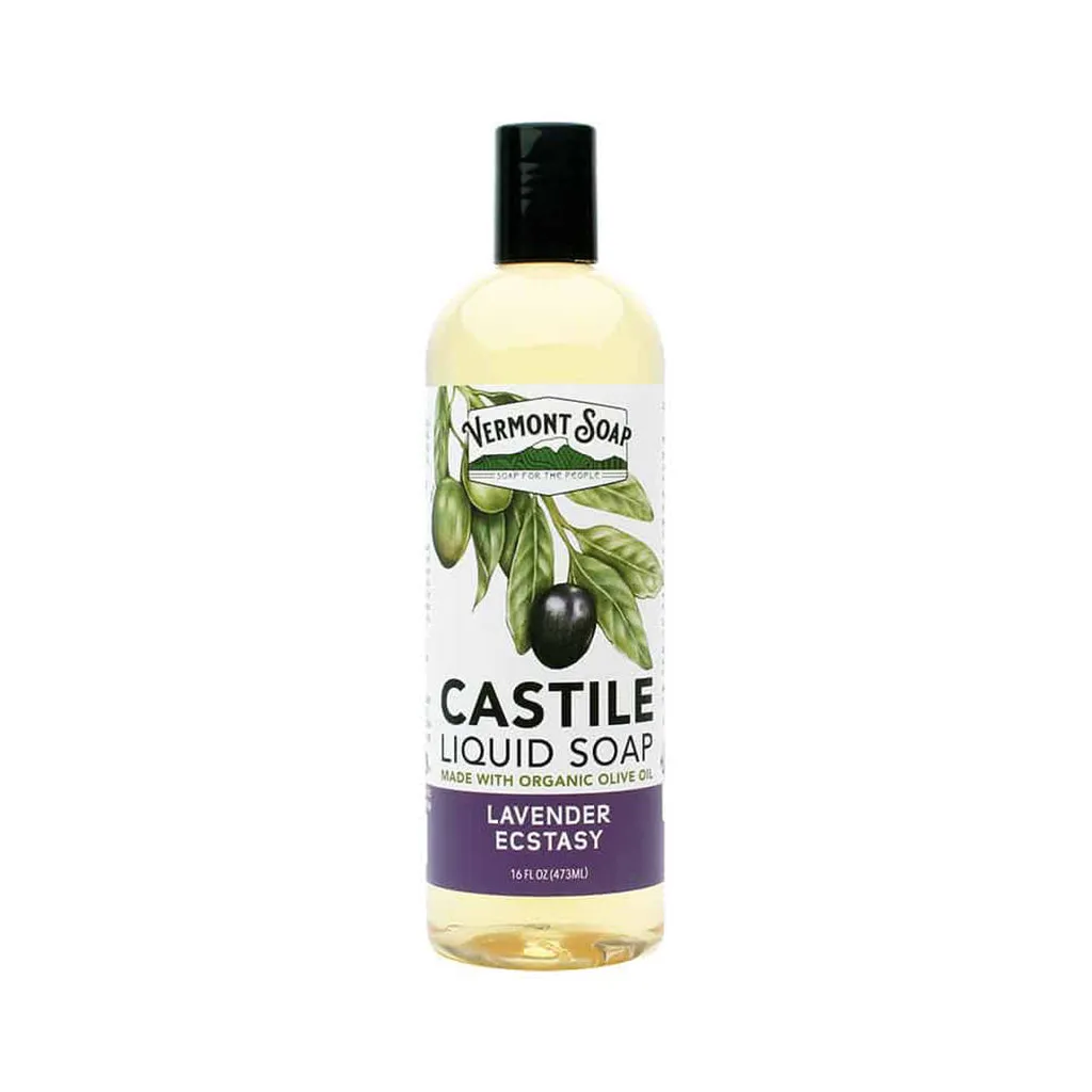 Lavender Ecstasy Castile Liquid Soap - Vermont Soap