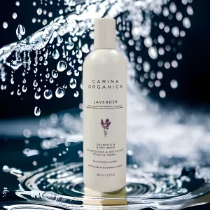 Lavender Shampoo And Body Wash 360ml - Carina Organics