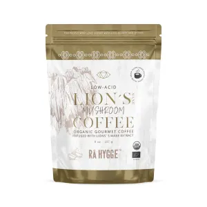 Lion's Mane Mushroom Coffee Filter ground 227 g / 8 oz - Ra Hygge