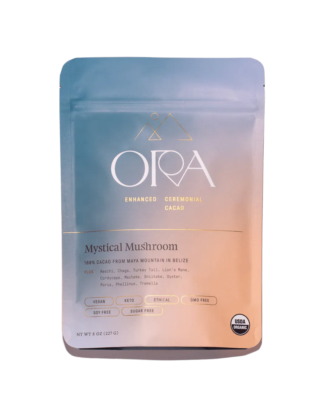 Mystical Mushroom - Enhanced 100% Pure Organic Ceremonial Cacao