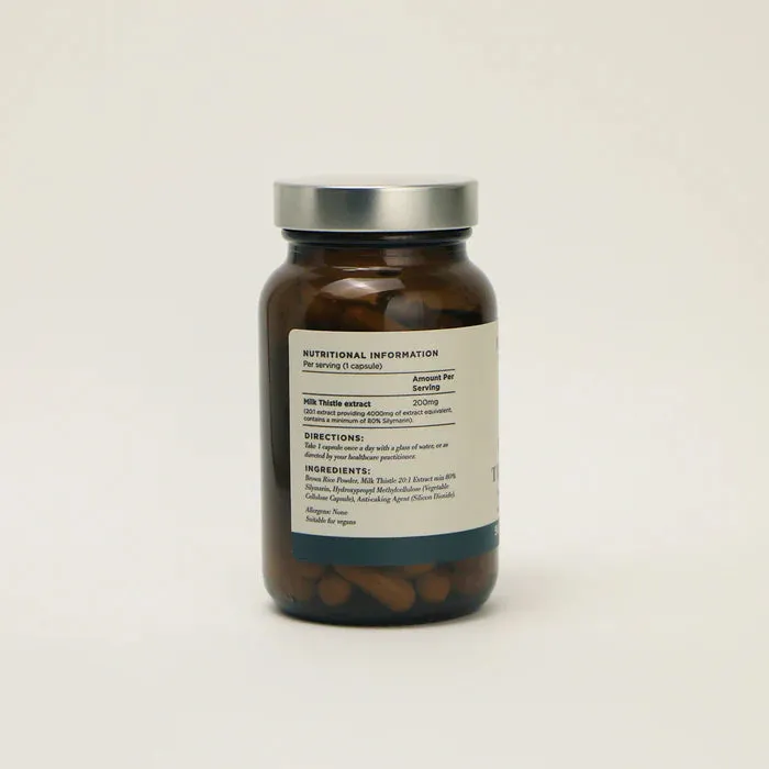 Napiers Milk Thistle 90 Capsules 4000mg