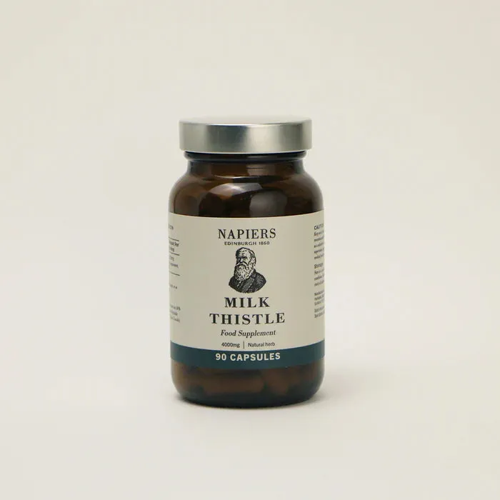 Napiers Milk Thistle 90 Capsules 4000mg