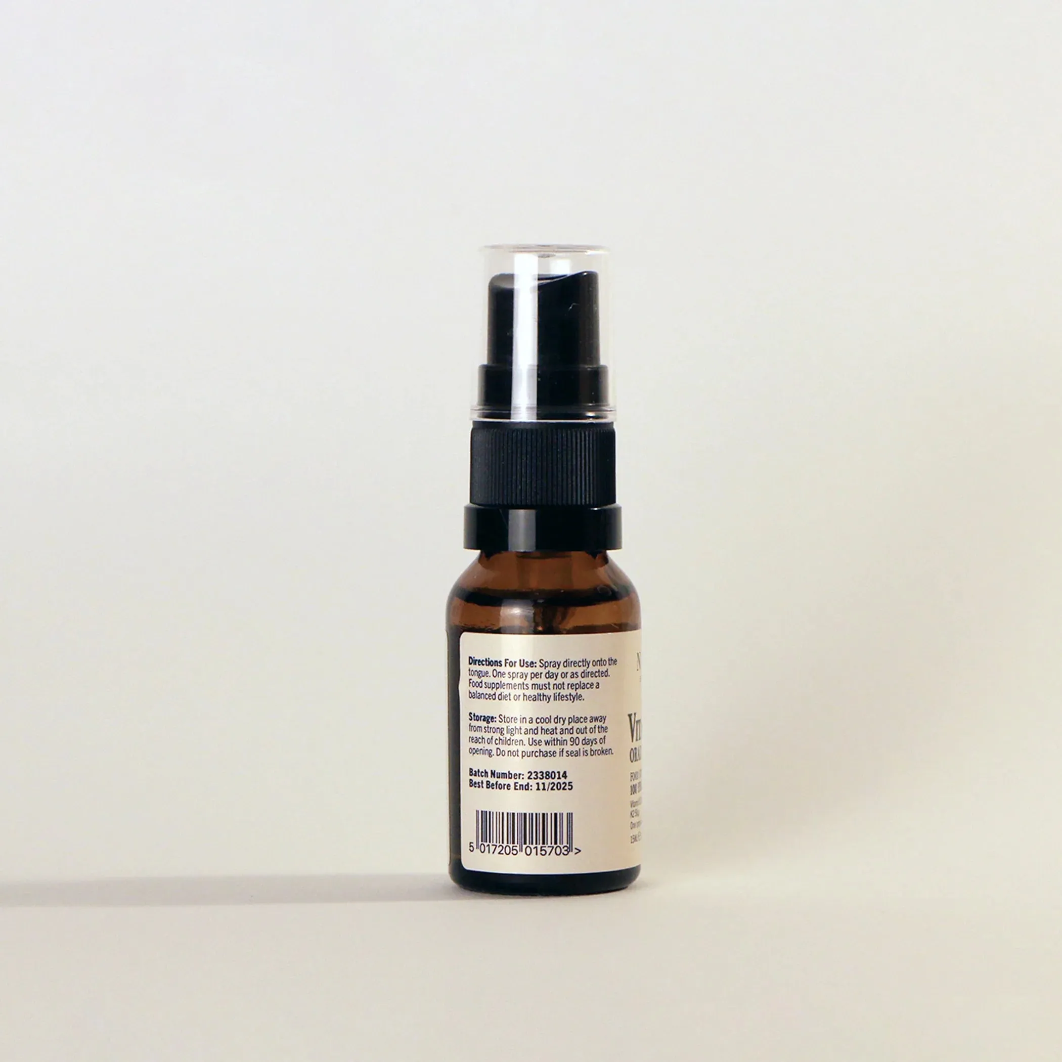 Napiers Vitamin D3 (25mcg) & K2 (50mcg) Spray 15ml