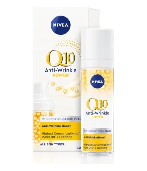 NIVEA Q10 Anti-Wrinkle Power Replenishing Serum Pearl 30 ML
