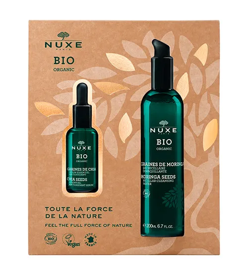 Nuxe BIO Organic Coffret Serum 30ml   Micelar Cleansing Water 200ml