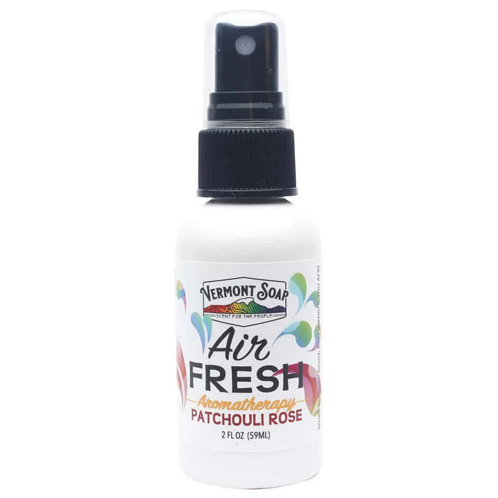 Patchouli Rose Air Fresh Aromatherapy Spray Mister - Vermont Soap