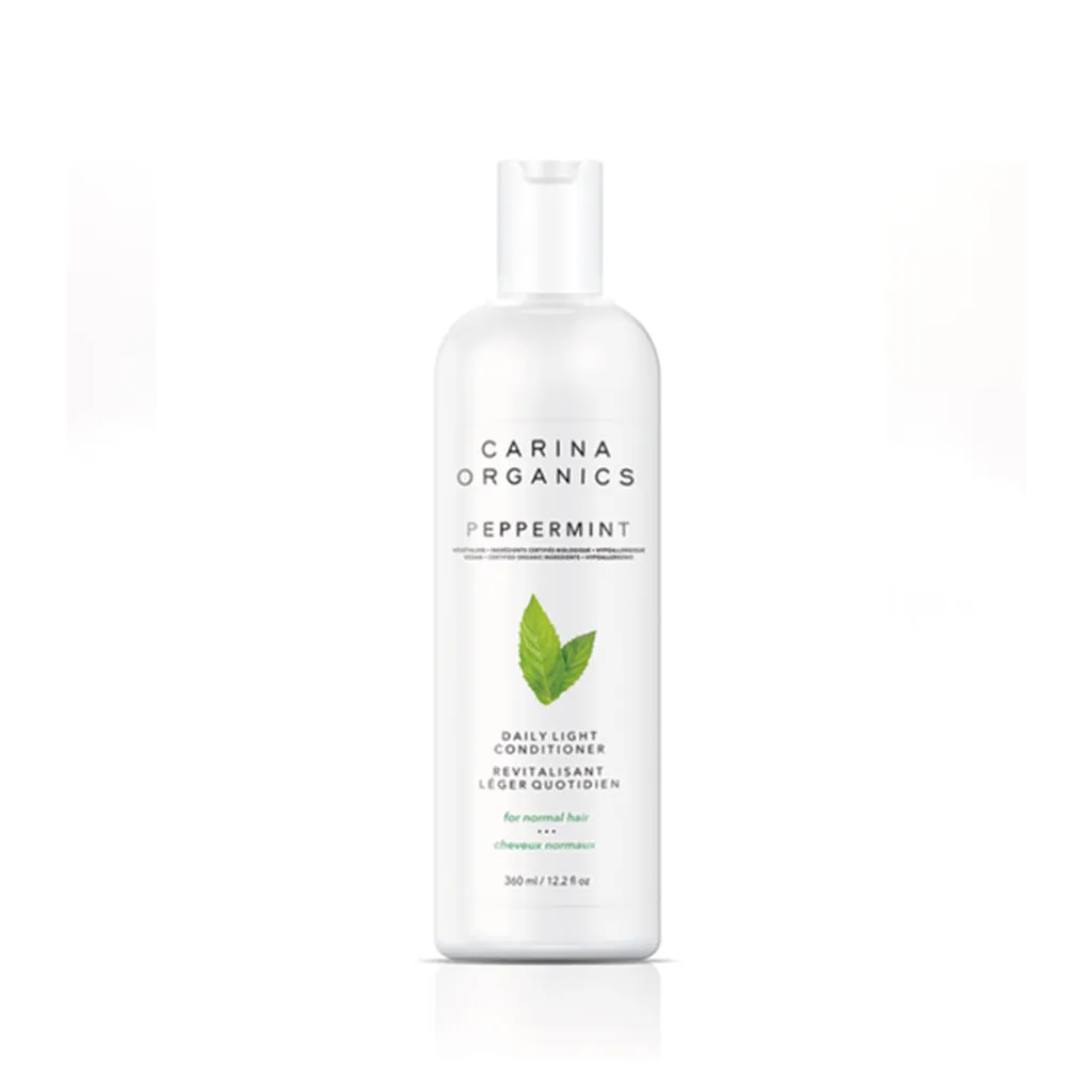 Peppermint Daily Light Conditioner 360ml - Carina Organics