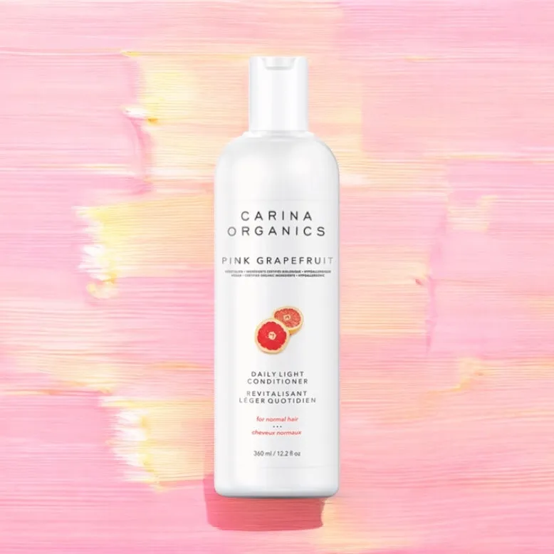 Pink Grapefruit Daily Light Conditioner 360ml - Carina Organics