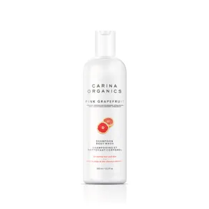 Pink Grapefruit Shampoo And Body Wash 360ml - Carina Organics