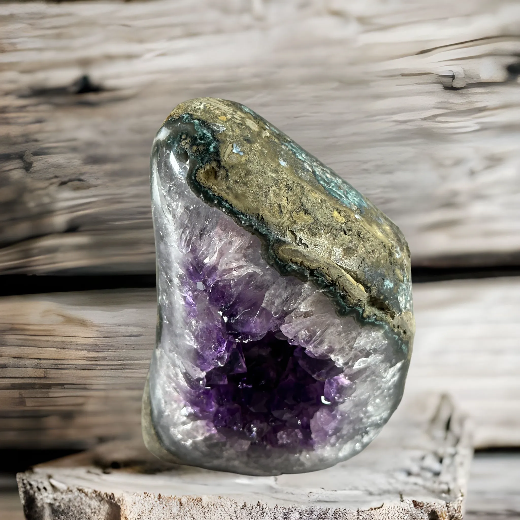 Polished Amethyst Geode