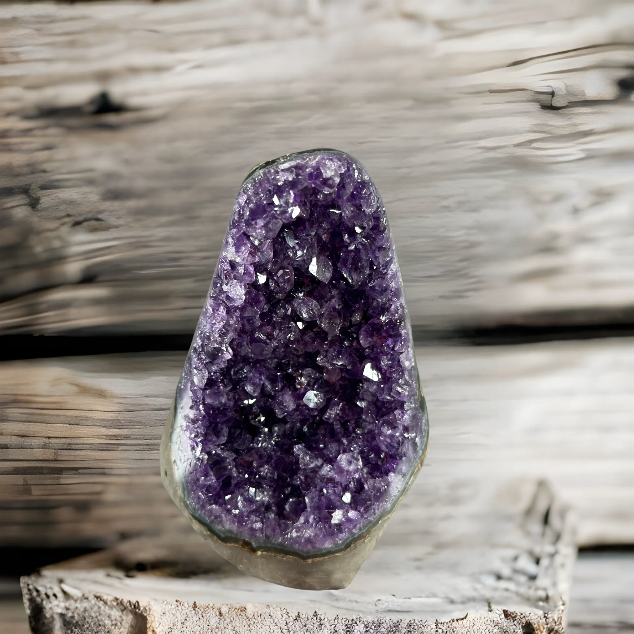 Polished Amethyst Geode