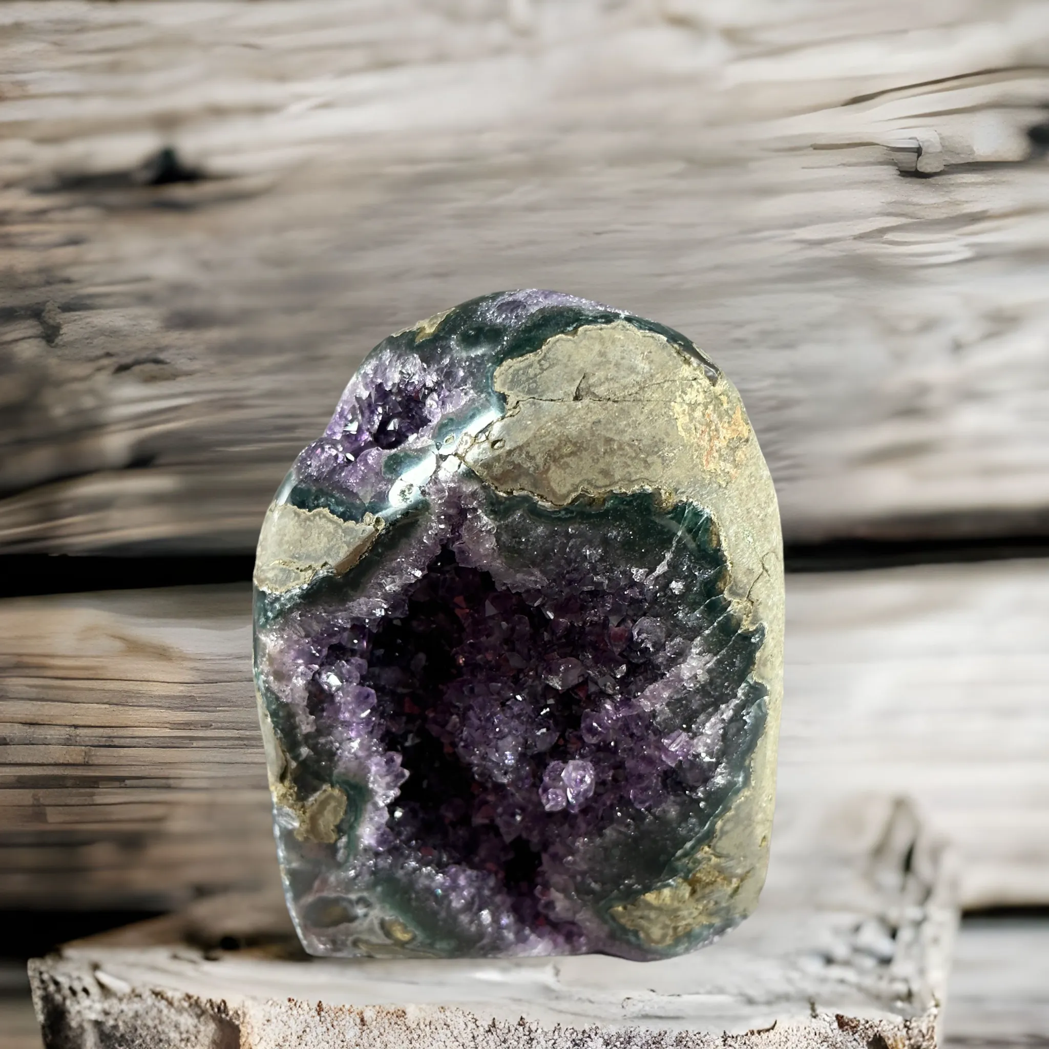 Polished Amethyst Geode