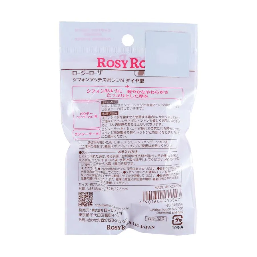 ROSY ROSA Chiffon Touch Sponge N Diamond Shaped  (9g)
