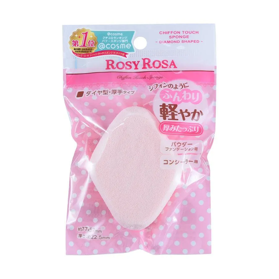 ROSY ROSA Chiffon Touch Sponge N Diamond Shaped  (9g)