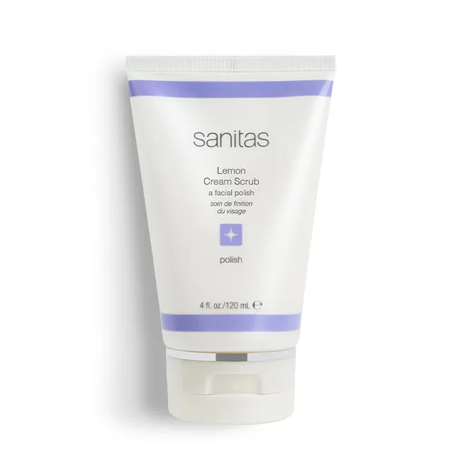 Sanitas Lemon Cream Scrub