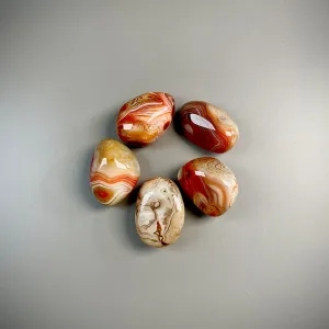 Sardonyx Crystal Palm Stone
