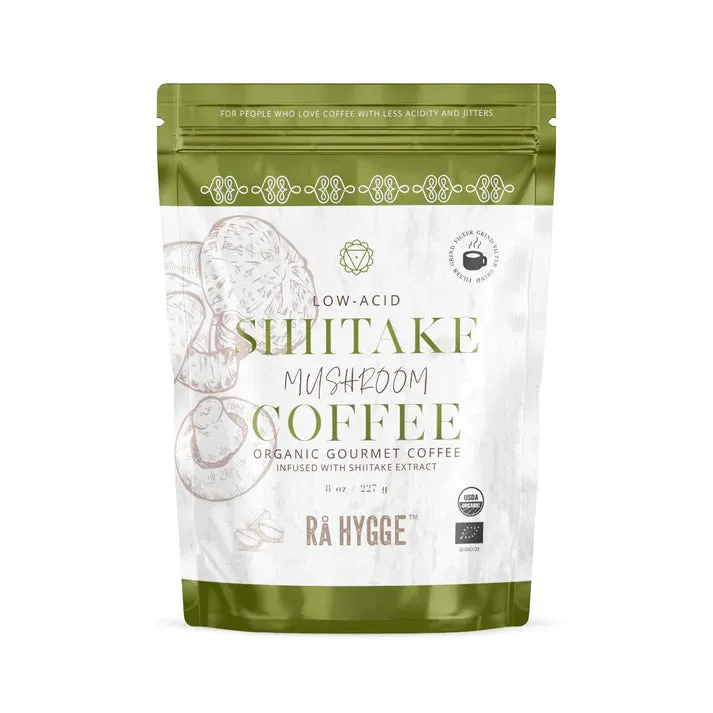 Shiitake Mushroom Coffee Filter ground 227 g / 8 oz - Ra Hygge