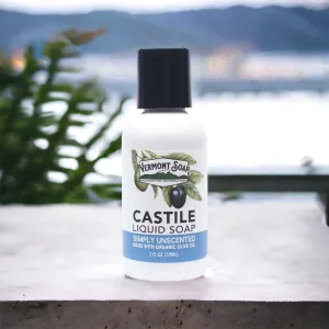 Simply Unscented Castile Liquid Soap - Vermont Soap