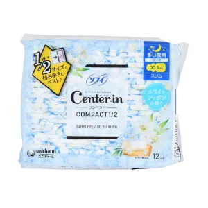 SOFY Center-In Compact White Hnight 30.5cm  (12pcs)