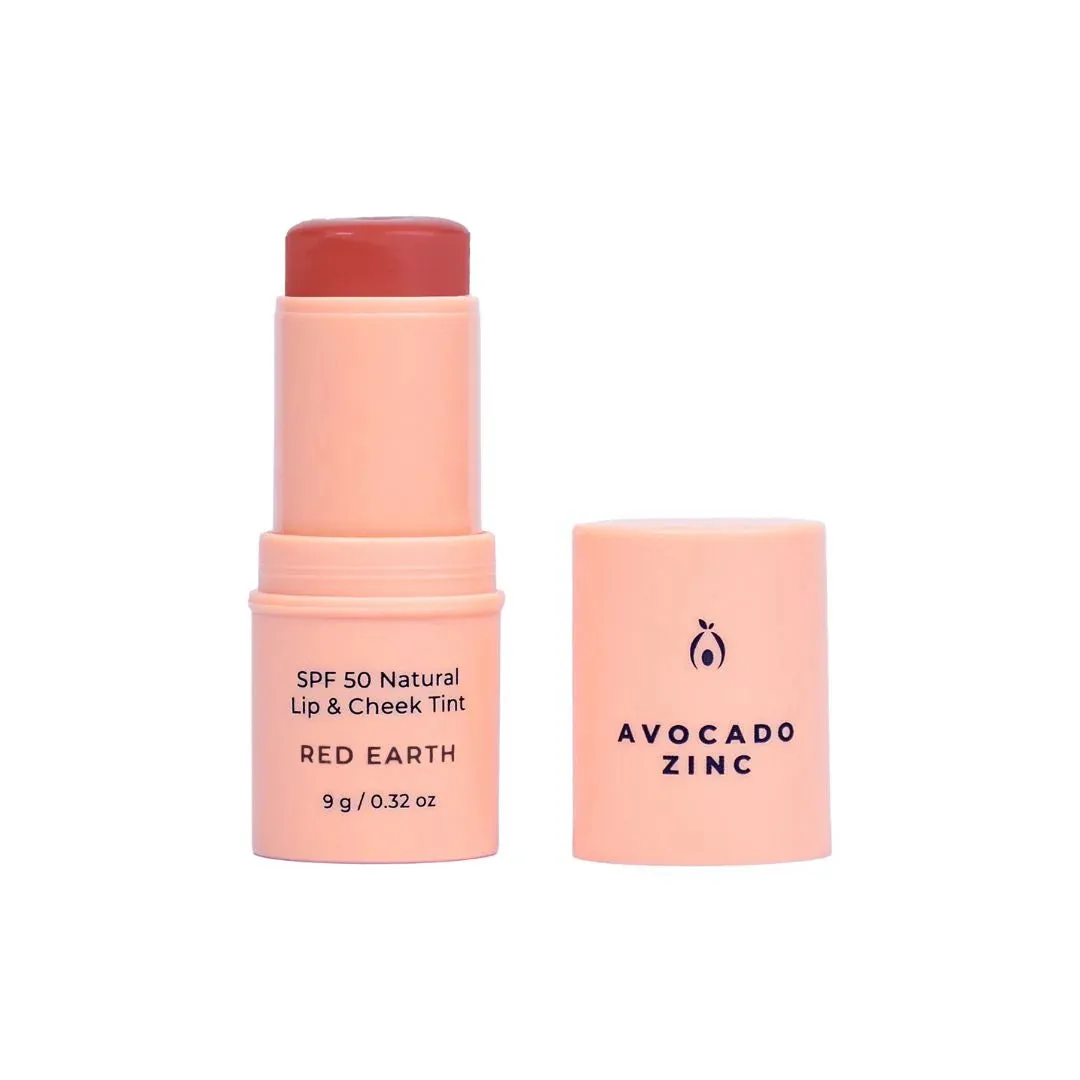 SPF 50 Natural Lip & Cheek Tint - Avocado Zinc