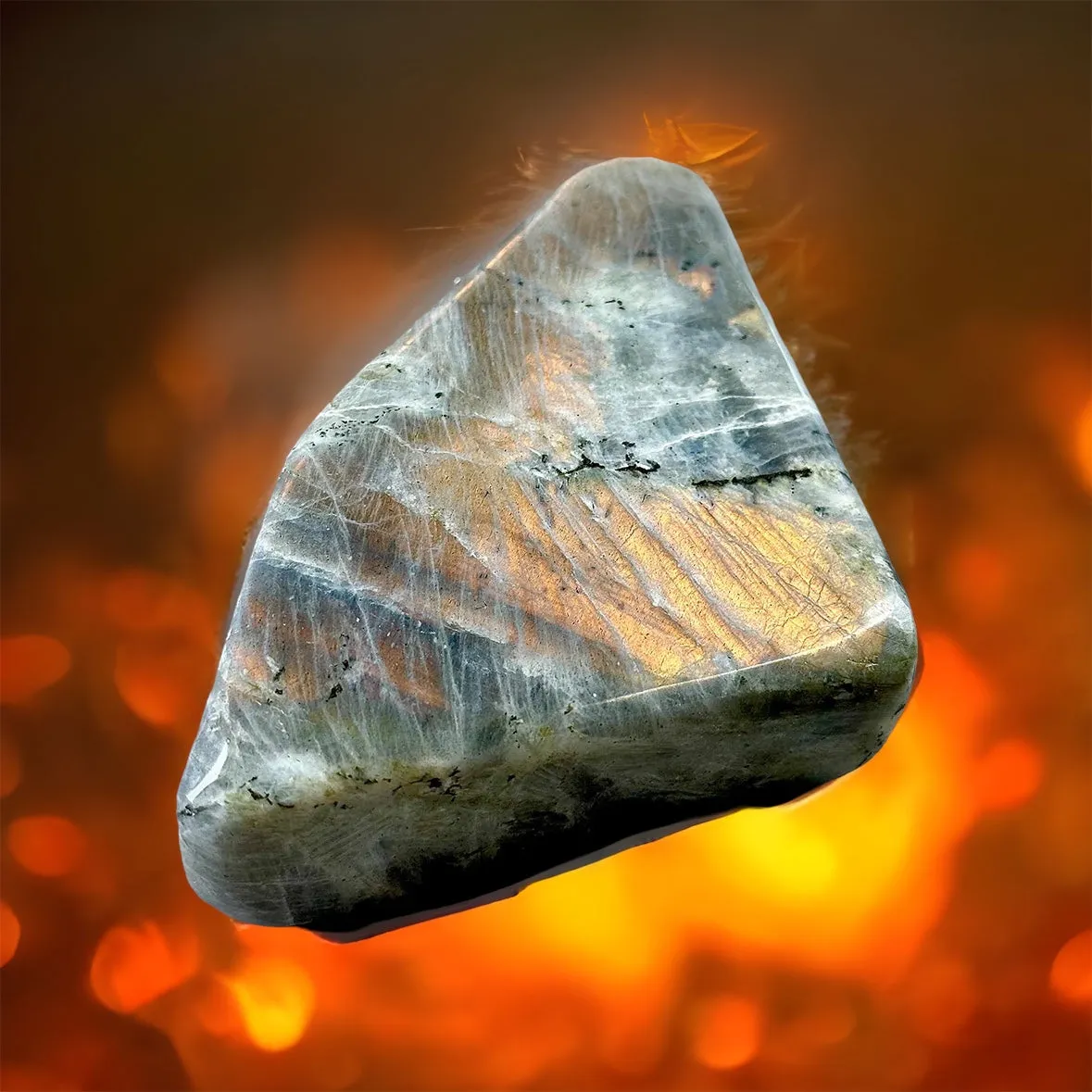 Sunset Labradorite Free Form - Ethically Sourced