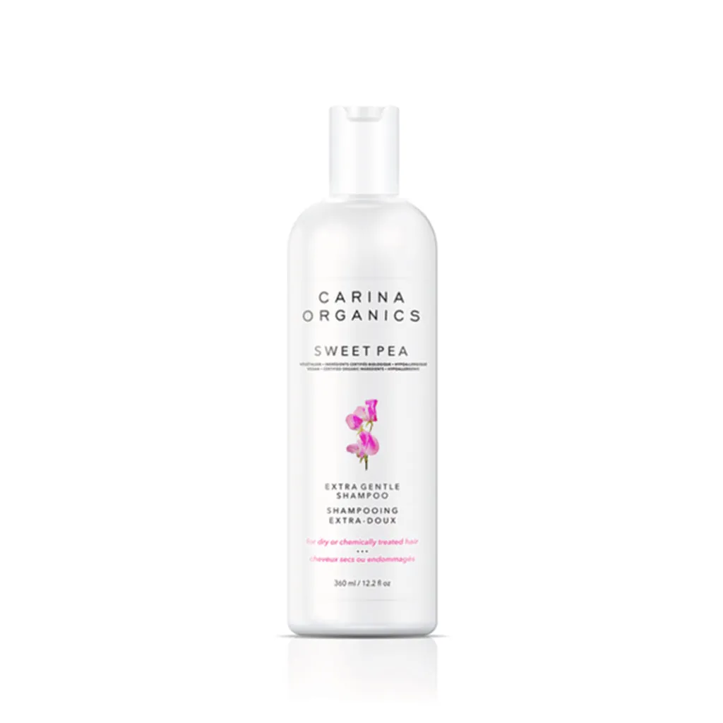 Sweet Pea Extra Gentle Shampoo 360ml - Carina Organics