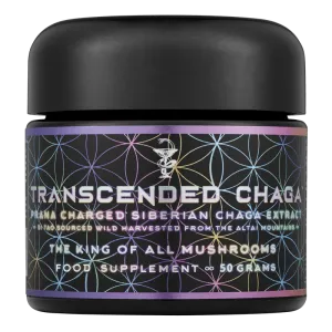 Transcended Chaga  The King of all Mushrooms - 50g Primal Alchemy